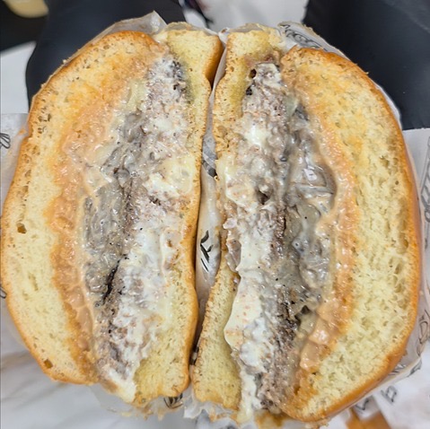 Swiss Mushroom Burger