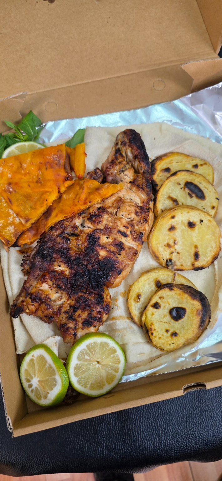 Half Grilled Chicken